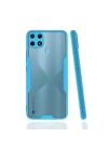 Mey İthalat®  Realme C25Y Kılıf Platin Silikon - Mavi