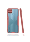 Mey İthalat®  Realme C25Y Kılıf Platin Silikon - Pembe