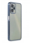 Mey İthalat®  Realme C35 Kılıf  Lensli Silikon - Açık Mavi