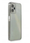 Mey İthalat®  Realme C35 Kılıf  Lensli Silikon - Gümüş
