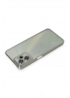 Mey İthalat®  Realme C35 Kılıf  Lensli Silikon - Gümüş