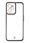 Mey İthalat®  Realme C35 Kılıf Liva Lens Silikon - Siyah