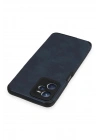 Mey İthalat®  Realme C35 Kılıf Loop Deri Silikon - Lacivert
