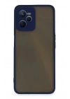 Mey İthalat®  Realme C35 Kılıf Montreal Silikon Kapak - Lacivert
