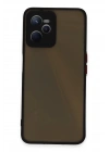 Mey İthalat®  Realme C35 Kılıf Montreal Silikon Kapak - Siyah