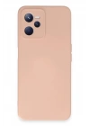 Mey İthalat®  Realme C35 Kılıf Nano içi Kadife Silikon - Pudra
