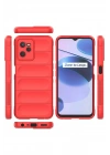 Mey İthalat®  Realme C35 Kılıf Optimum Silikon - Kırmızı