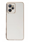 Mey İthalat®  Realme C35 Kılıf Volet Silikon - Beyaz