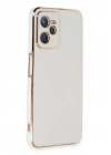 Mey İthalat®  Realme C35 Kılıf Volet Silikon - Beyaz