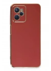 Mey İthalat®  Realme C35 Kılıf Volet Silikon - Kırmızı