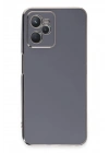 Mey İthalat®  Realme C35 Kılıf Volet Silikon - Mavi