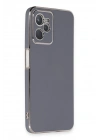 Mey İthalat®  Realme C35 Kılıf Volet Silikon - Mavi