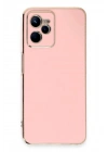 Mey İthalat®  Realme C35 Kılıf Volet Silikon - Pembe