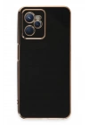Mey İthalat®  Realme C35 Kılıf Volet Silikon - Siyah