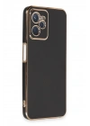 Mey İthalat®  Realme C35 Kılıf Volet Silikon - Siyah