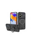 Mey İthalat®  Realme C53 Kılıf Joy Lens Standlı Kapak - Siyah
