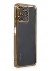 Mey İthalat®  Realme C53 Kılıf  Lensli Silikon - Gold