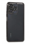 Mey İthalat®  Realme C53 Kılıf  Lensli Silikon - Siyah