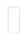 Mey İthalat®  Realme C53 Kılıf Lüx Şeffaf Silikon
