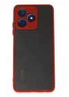 Mey İthalat®  Realme C53 Kılıf Montreal Silikon Kapak - Kırmızı