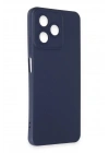Mey İthalat®  Realme C53 Kılıf Nano içi Kadife Silikon - Lacivert