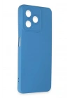 Mey İthalat®  Realme C53 Kılıf Nano içi Kadife Silikon - Mavi