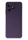 Mey İthalat®  Realme C53 Kılıf Nano içi Kadife Silikon - Mor