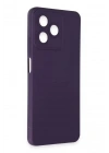 Mey İthalat®  Realme C53 Kılıf Nano içi Kadife Silikon - Mor
