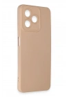 Mey İthalat®  Realme C53 Kılıf Nano içi Kadife Silikon - Pudra