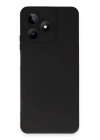 Mey İthalat®  Realme C53 Kılıf Nano içi Kadife Silikon - Siyah