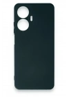 Mey İthalat®  Realme C55 Kılıf First Silikon - Koyu Yeşil
