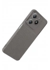 Mey İthalat®  Realme C61 Kılıf Auto Focus Karbon Kapak - Gri