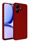 Mey İthalat®  Realme C61 Kılıf First Silikon - Kırmızı