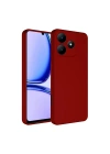 Mey İthalat®  Realme C61 Kılıf First Silikon - Kırmızı