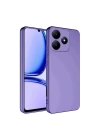 Mey İthalat®  Realme C61 Kılıf First Silikon - Lila