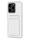 Mey İthalat®  Realme C61 Kılıf Kart Şeffaf Silikon - Şeffaf