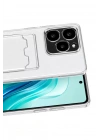 Mey İthalat®  Realme C61 Kılıf Kart Şeffaf Silikon - Şeffaf