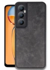 Mey İthalat®  Realme C65 Kılıf Aras Deri Kapak - Siyah