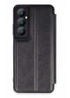 Mey İthalat®  Realme C65 Kılıf Flip Cover - Siyah