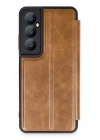 Mey İthalat®  Realme C65 Kılıf Flip Cover - Taba