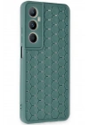 Mey İthalat®  Realme C65 Kılıf Petek Silikon Kapak - Koyu Yeşil