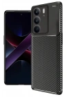Mey İthalat®  Realme C75 4G Auto Focus Karbon Kapak - Siyah
