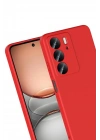 Mey İthalat®  Realme C75 4G First Silikon - Kırmızı