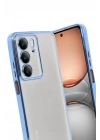 Mey İthalat®  Realme C75 4G Kılıf  Lensli Silikon - Açık Mavi