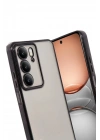 Mey İthalat®  Realme C75 4G Kılıf  Lensli Silikon - Siyah