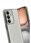Mey İthalat®  Realme C75 4G Kılıf  Lensli Silikon - Yeşil