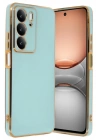 Mey İthalat®  Realme C75 4G Kılıf Volet Silikon - Açık Yeşil