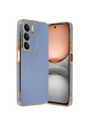 Mey İthalat®  Realme C75 4G Kılıf Volet Silikon - Mavi