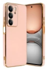 Mey İthalat®  Realme C75 4G Kılıf Volet Silikon - Pembe