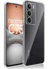 Mey İthalat®  Realme C75 Kılıf Lüx Şeffaf Silikon